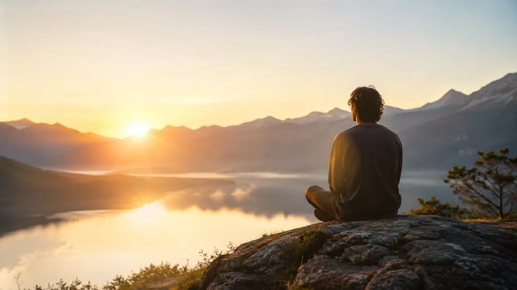 Sunset horizon peaceful view | InsideTheMind
