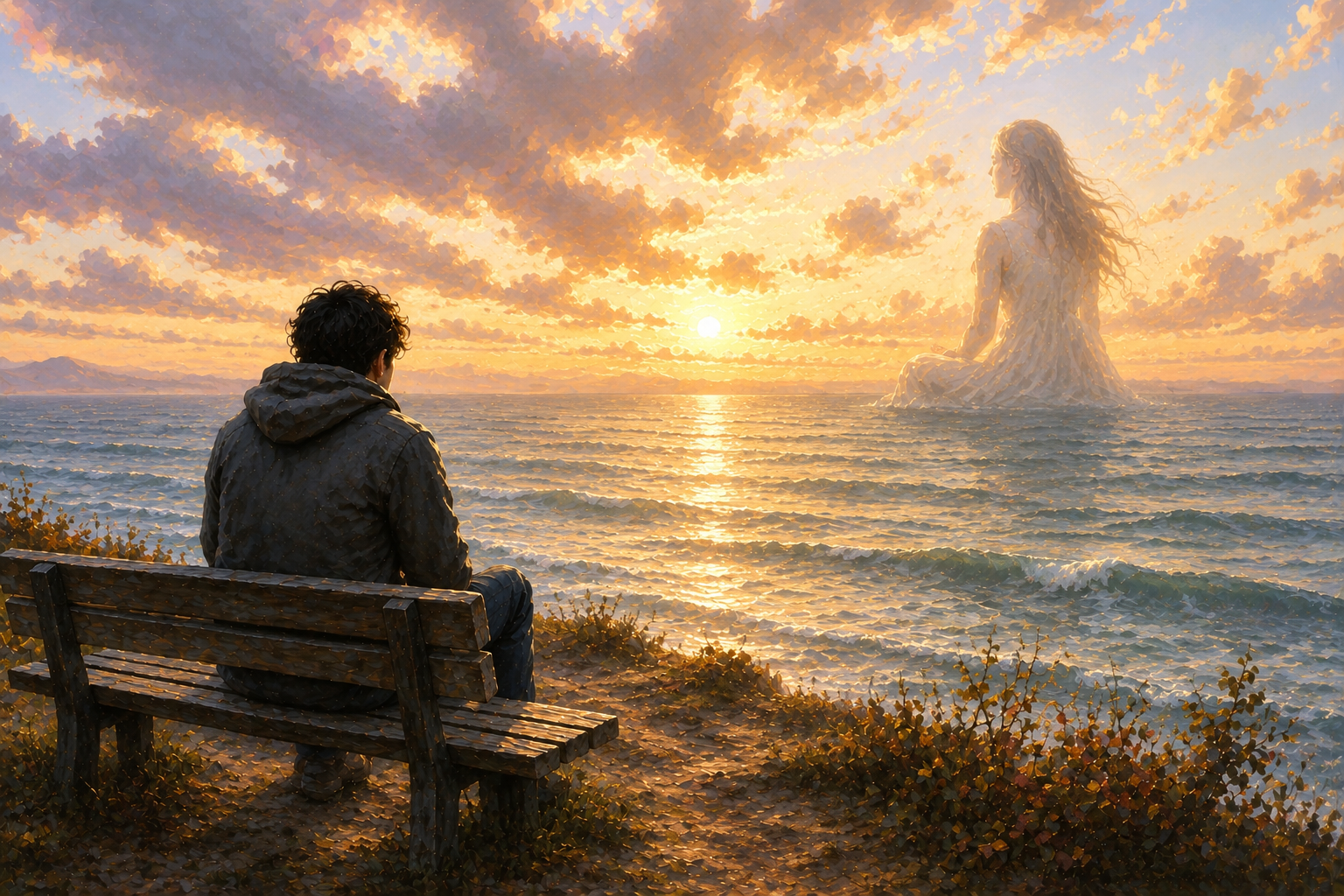 Person looking at ocean | InsideTheMind