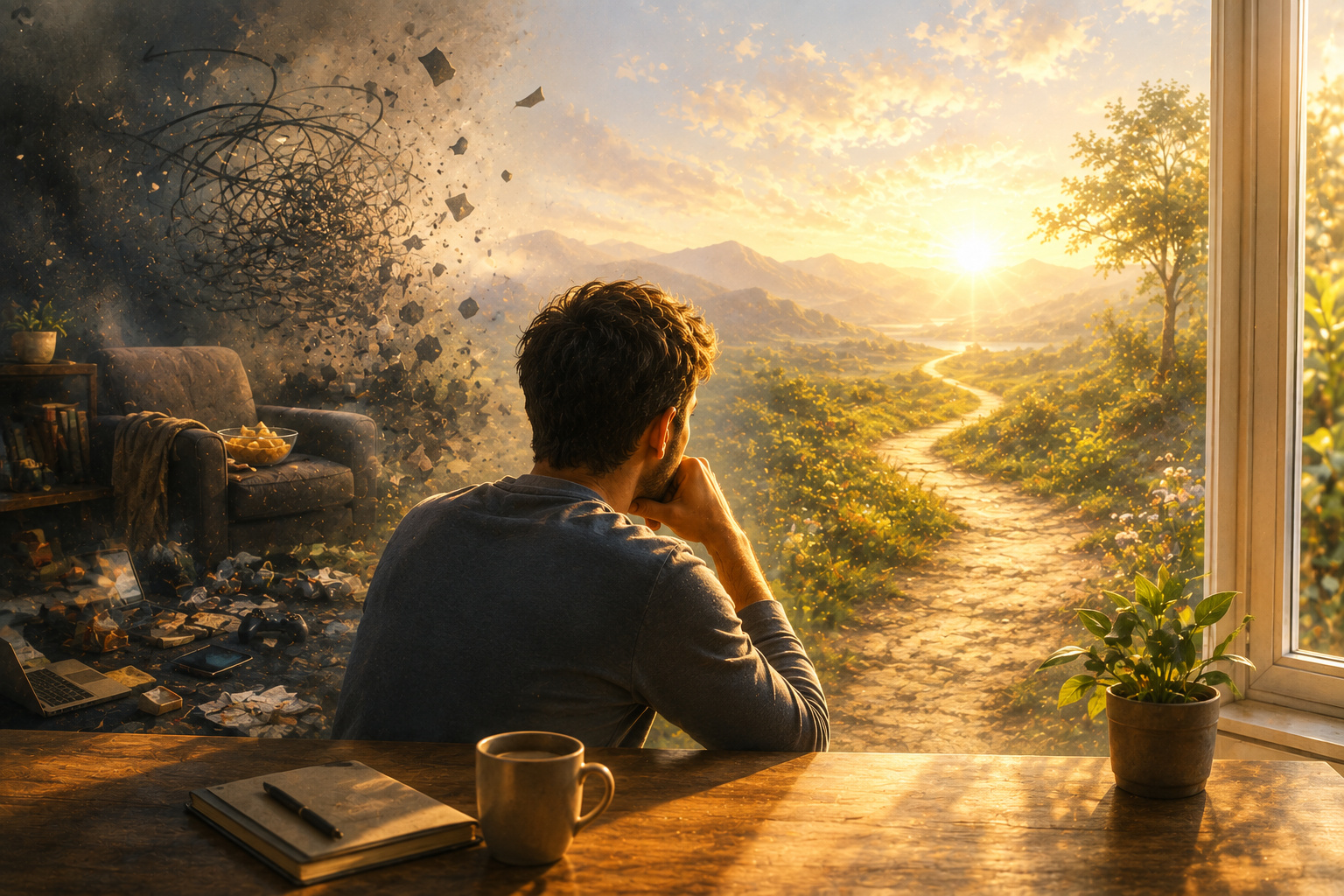 Person connected to thoughts | InsideTheMind